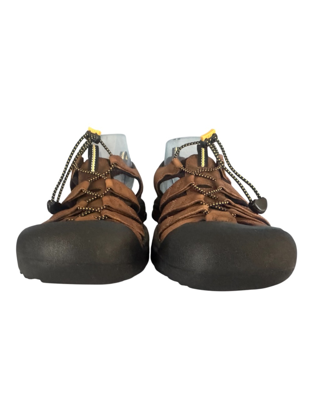 Keen Brown Leather Closed-Toe Hiking Sandals - Picture 3 of 8